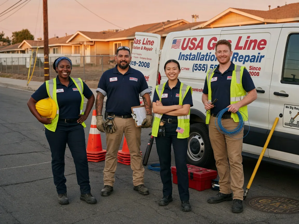 Gas Line Installation company in Manteca, CA